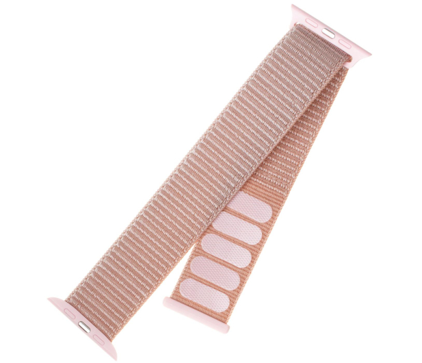 FIXED Nylon Strap do Apple Watch 44/45/46/49 mm rose gold - 1086803 - zdjęcie 2